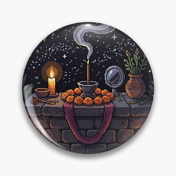 Item preview, Moonlit Copal Altar designed and sold by PixelBrujeria.