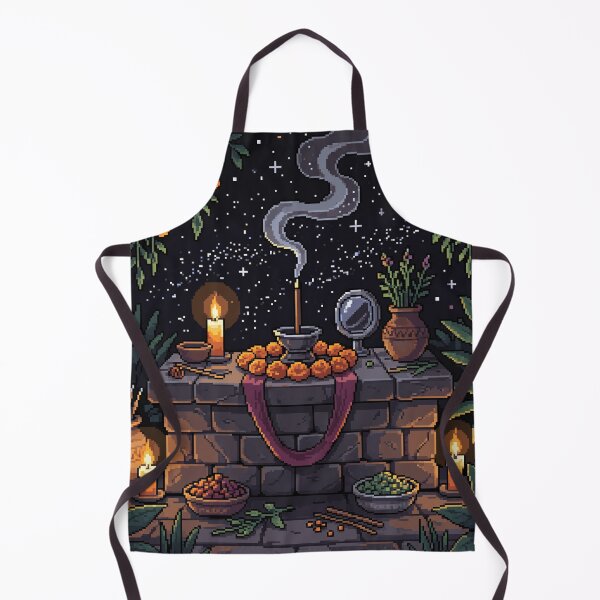 Item preview, Moonlit Copal Altar designed and sold by PixelBrujeria.