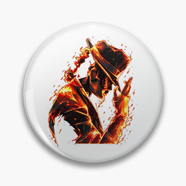 Item preview, MJ King Of Pop Fire Silhouette Iconic Hat Tilt designed and sold by dartoffofo⭐⭐⭐⭐⭐.