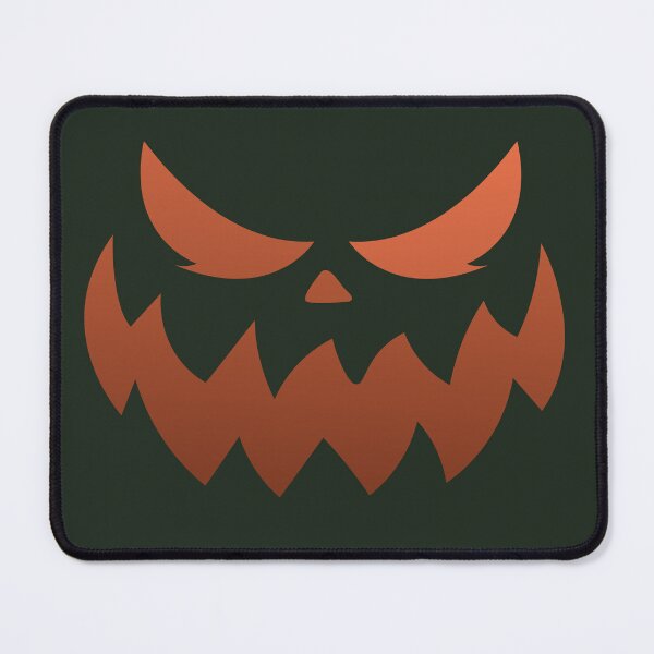 Item preview, Evil Pumpkin Face Spooky Halloween Jack o Lantern Grin designed and sold by NotasCreativa.