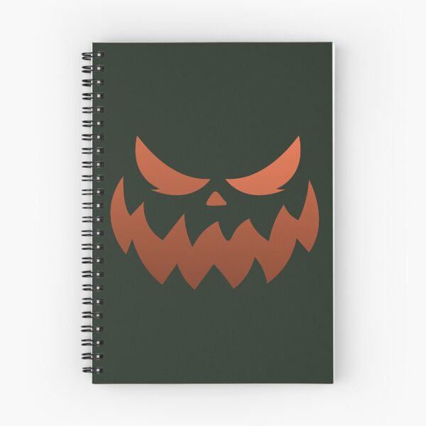 Item preview, Evil Pumpkin Face Spooky Halloween Jack o Lantern Grin designed and sold by NotasCreativa.