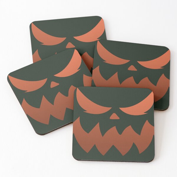 Item preview, Evil Pumpkin Face Spooky Halloween Jack o Lantern Grin designed and sold by NotasCreativa.