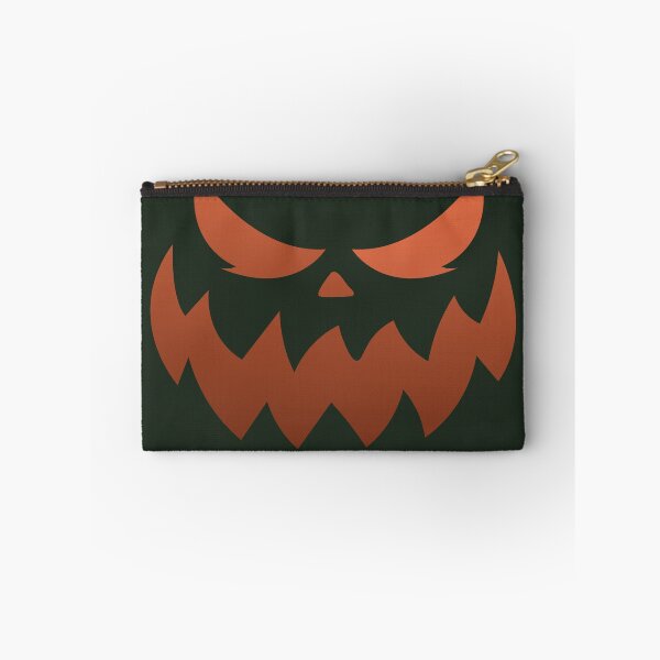 Item preview, Evil Pumpkin Face Spooky Halloween Jack o Lantern Grin designed and sold by NotasCreativa.