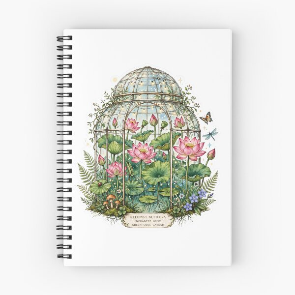 Item preview, Enchanted Lotus Greenhouse Flower Sticker designed and sold by RareBotanical .