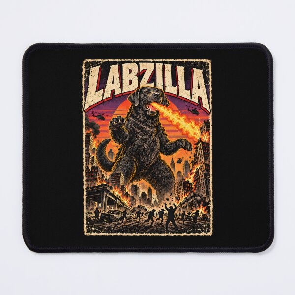 Item preview, Labzilla Giant Black Labrador Retriever Dog designed and sold by a-turner-paint.