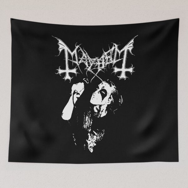 Artikelvorschau, Mayhem Norway Band – Dead – Klassisches Bandlogo-T-Shirt entworfen und verkauft von rechbhagate.