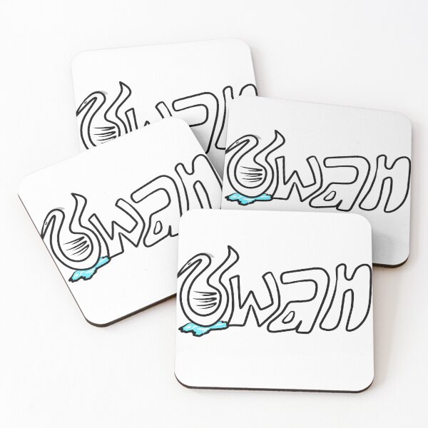 Item preview, Swan text funny designed and sold by YOUNG DREAM STORE.