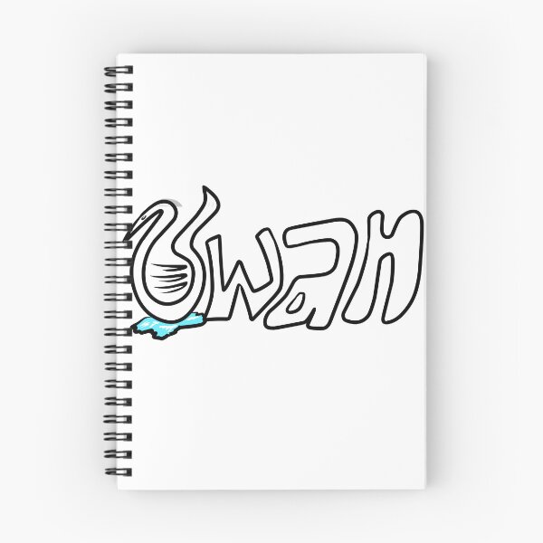 Item preview, Swan text funny designed and sold by YOUNG DREAM STORE.