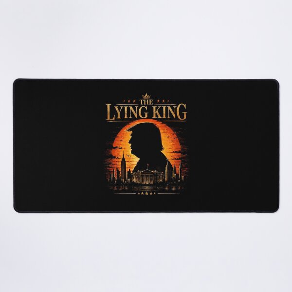 Item preview, The Lying King Anti Trump Political Satire designed and sold by Glow-Paw-Studio.
