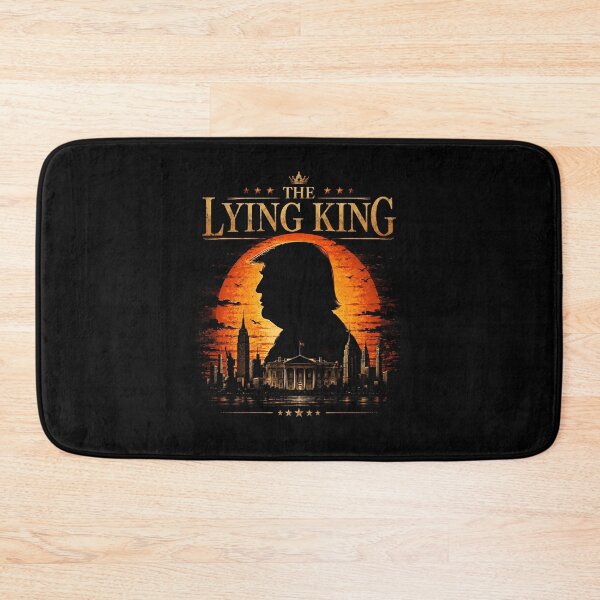 Item preview, The Lying King Anti Trump Political Satire designed and sold by Glow-Paw-Studio.