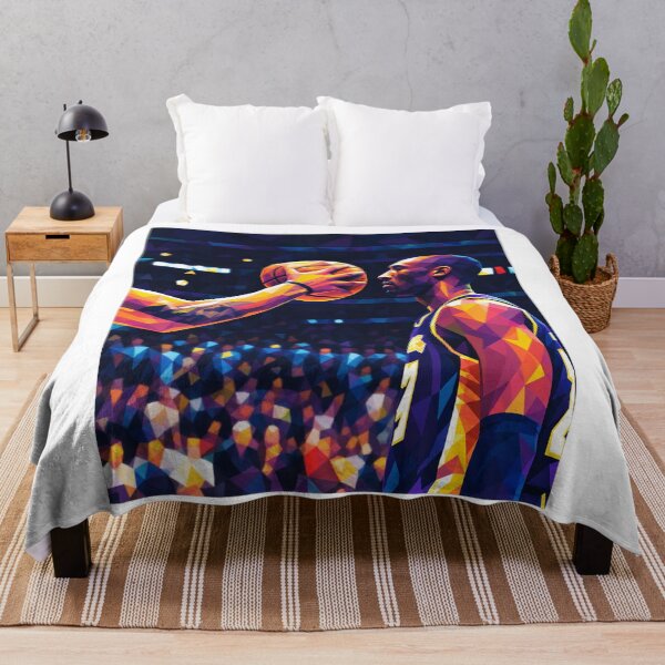 Item preview, Kobe Bryant Black Mamba Facing Off Fearless Geometric Art designed and sold by dartoffofo⭐⭐⭐⭐⭐.