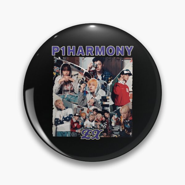 Item preview, P1HARMONY Retro K-Pop Fan Tee designed and sold by Michelle186757.