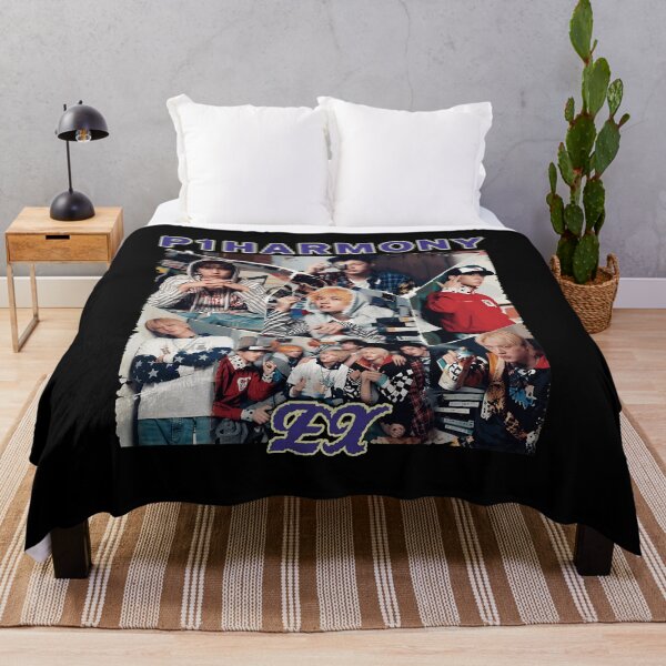 Item preview, P1HARMONY Retro K-Pop Fan Tee designed and sold by Michelle186757.