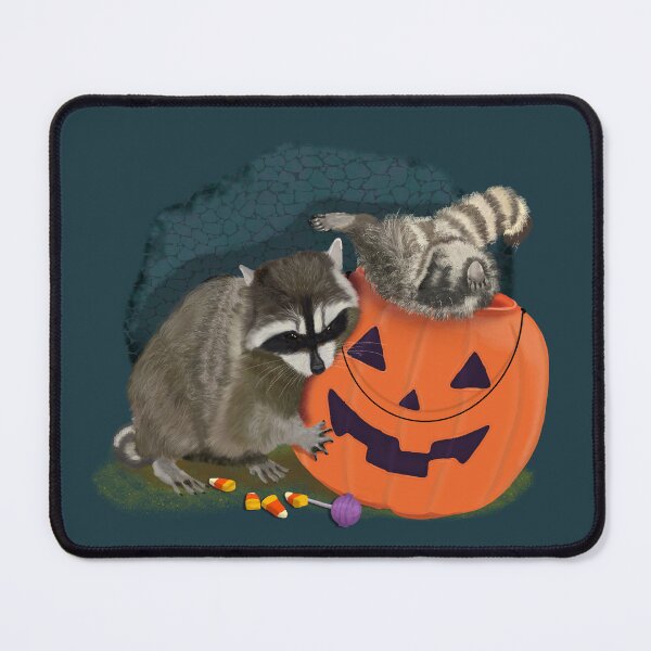 Item preview, Stay Away From My Stash - Teal (raccoon trash panda) designed and sold by 8HandStudio.