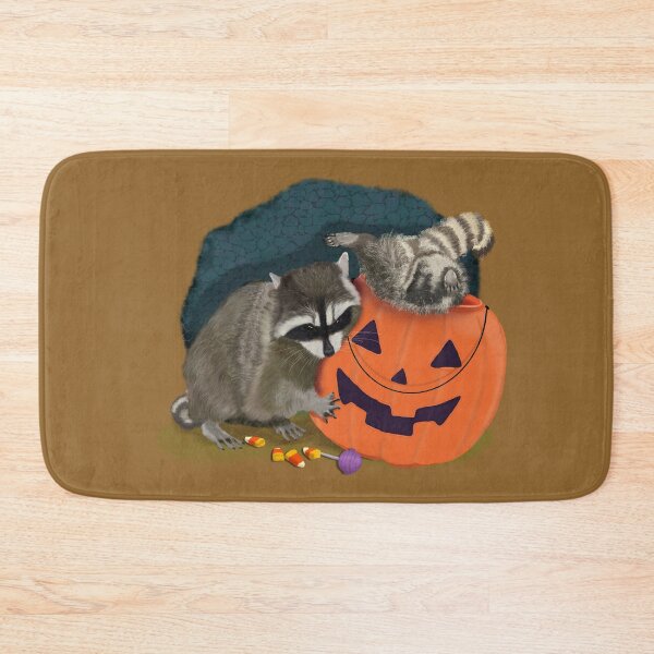 Item preview, Stay Away From My Stash - Teal (raccoon trash panda) designed and sold by 8HandStudio.