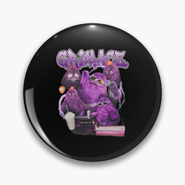 Item preview, Funny Purple Mascot Retro Lightning Aura designed and sold by SauMcClure.
