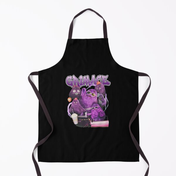 Item preview, Funny Purple Mascot Retro Lightning Aura designed and sold by SauMcClure.