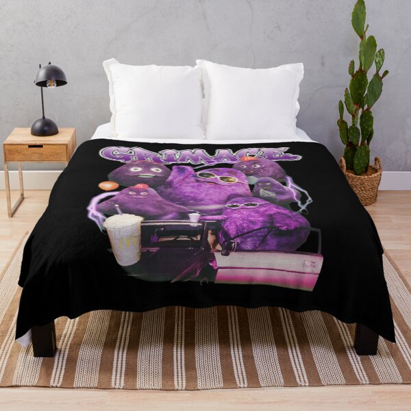 Item preview, Funny Purple Mascot Retro Lightning Aura designed and sold by SauMcClure.