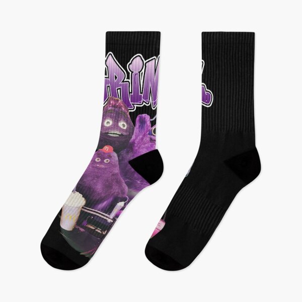 Item preview, Funny Purple Mascot Retro Lightning Aura designed and sold by SauMcClure.