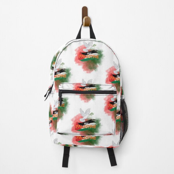 Item preview, Free Palestine Watercolor Peace Dove Brush Stroke Graphic Art designed and sold by Gameshalah's Designs Hub.