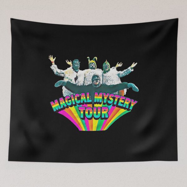 Item preview, Magical Mystery Tour Psychedelic 60s Vibe Art designed and sold by SauMcClure.