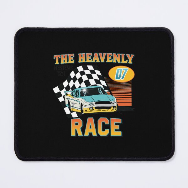 Item preview, The Heavenly Race 07 Hebrews 12-1 Christian Stock Car Design designed and sold by SauMcClure.