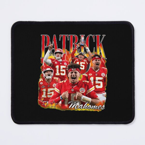 Item preview, Patrick Mahomes 15 Vintage Football Retro Tee designed and sold by JustinT3464764.