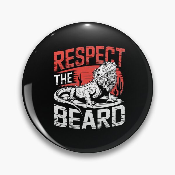 Item preview, Respect the Beard Funny Bearded Dragon Reptile Design designed and sold by Ostericaimusa.
