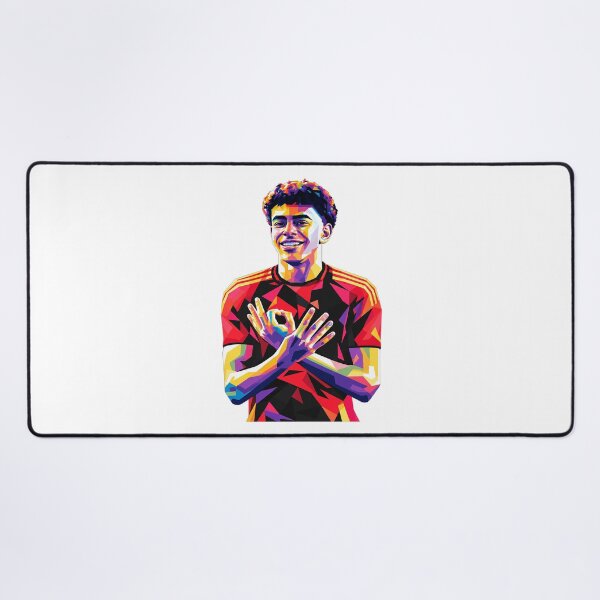 Item preview, Lamine-Yamal 304 Celebration WPAP Pop Art designed and sold by dartoffofo⭐⭐⭐⭐⭐.