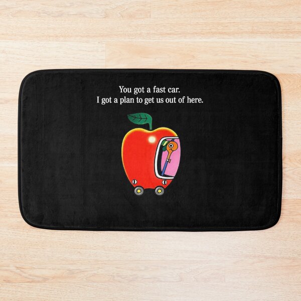 Item preview, You Got a Fast Car I Got a Plan to Get Us Out of Here Apple Car designed and sold by Glow-Paw-Studio.