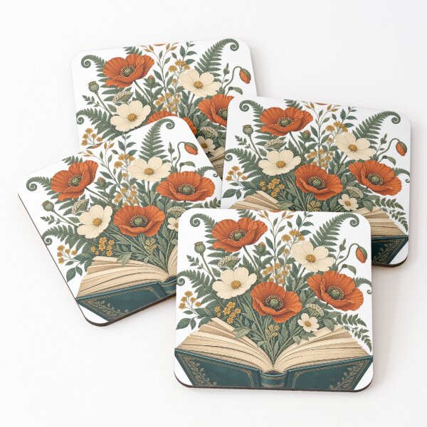 Item preview, The Reading Garden – Floral Book & Botanical Art designed and sold by Pixel & Ponder.