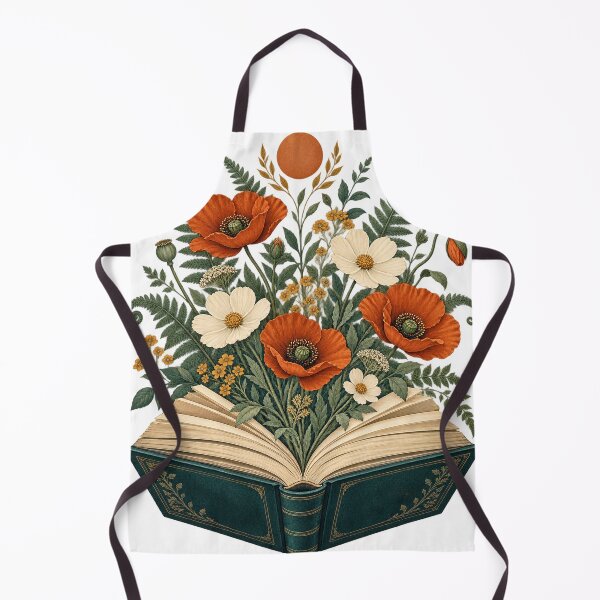 Item preview, The Reading Garden – Floral Book & Botanical Art designed and sold by Pixel & Ponder.