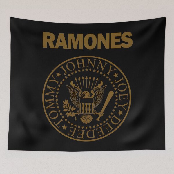 Item preview, Ramones-Band Logo T-Shirt designed and sold by rechbhagate.