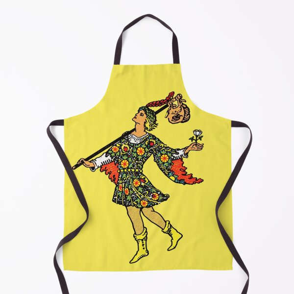 Item preview, The Fool – Free-Spirited Vintage Tarot Artwork designed and sold by Tarot Symbols, Secrets & Magic.
