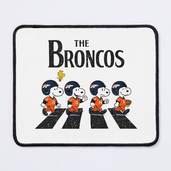 Item preview, Snoopy Broncos Abbey Road Crosswalk designed and sold by sassyhumor.