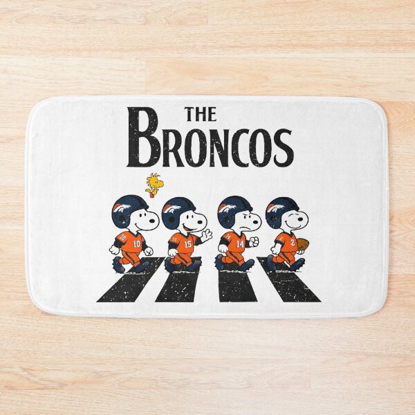 Item preview, Snoopy Broncos Abbey Road Crosswalk designed and sold by sassyhumor.