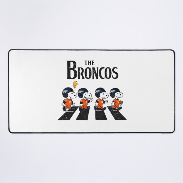 Item preview, Snoopy Broncos Abbey Road Crosswalk designed and sold by sassyhumor.