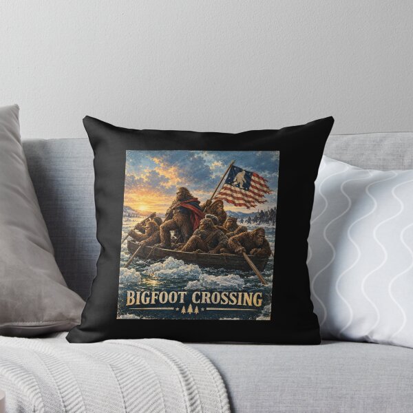 Item preview, Bigfoot Crossing – Vintage Sasquatch Adventure designed and sold by Swanny's Custom T-shirt and Gift Designs.