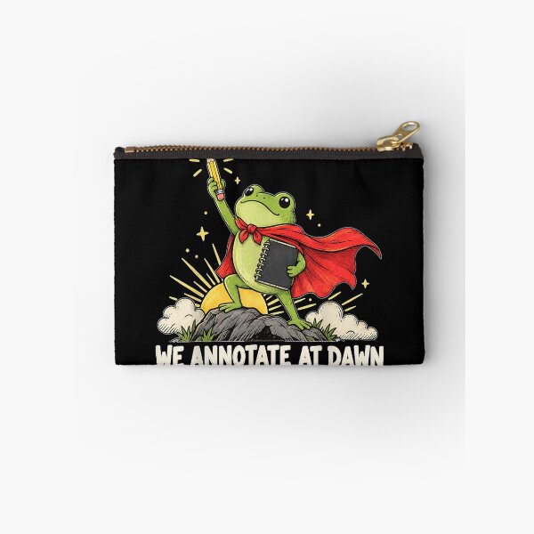 Item preview, We Annotate At Dawn Frog English Teacher Back to School designed and sold by Jone Cham.