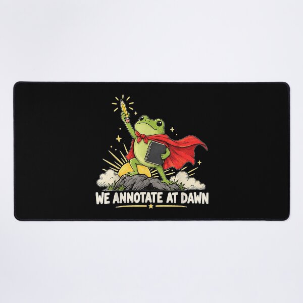 Item preview, We Annotate At Dawn Frog English Teacher Back to School designed and sold by Jone Cham.