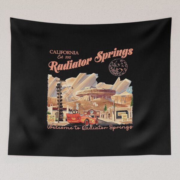 Item preview, Radiator Springs Cars Vintage California Graphic Tee designed and sold by JustinT3464764.
