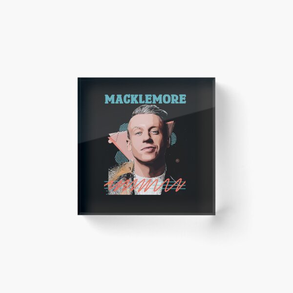 Item preview, Macklemore Rapper Portrait Hip Hop Music Fan Graphic designed and sold by Glow-Paw-Studio.
