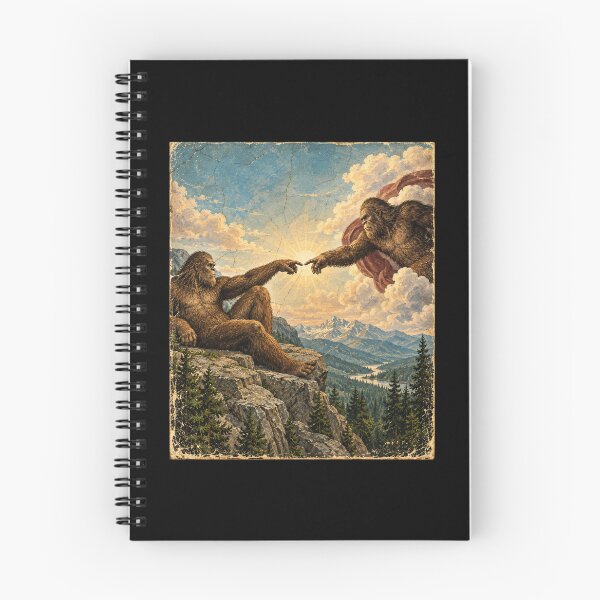 Item preview, Creation of Bigfoot – Vintage Sasquatch Art designed and sold by Swanny's Custom T-shirt and Gift Designs.