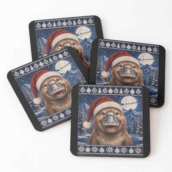 Item preview, Platypus Santa Ugly Christmas designed and sold by Altenpendinton.