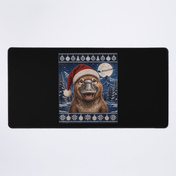 Item preview, Platypus Santa Ugly Christmas designed and sold by Altenpendinton.