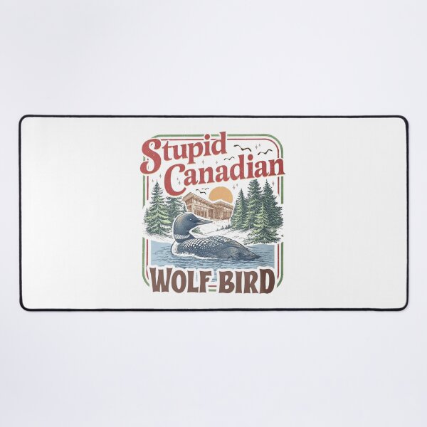 Item preview, Stupid Canadian Wolf Bird Heated Rivalry Inspired Team Hollanov designed and sold by loveconfident.