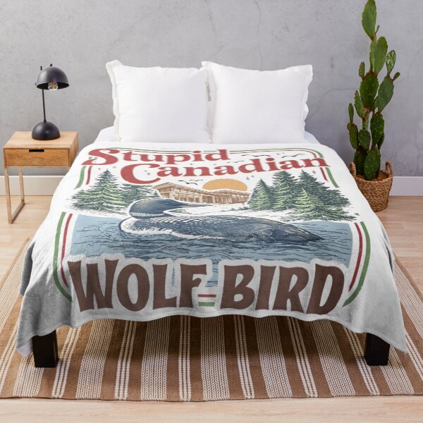 Item preview, Stupid Canadian Wolf Bird Heated Rivalry Inspired Team Hollanov designed and sold by loveconfident.
