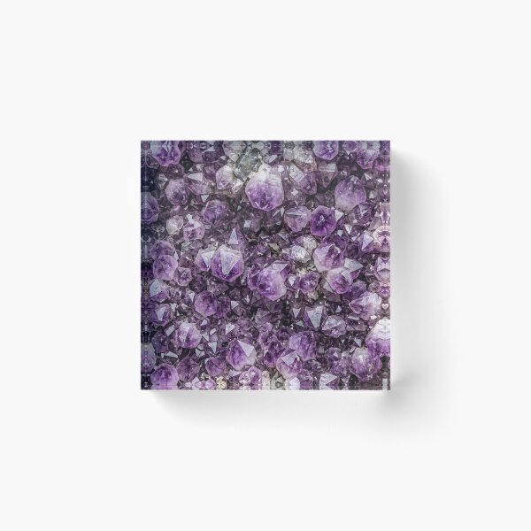 Item preview, Interlocking Hexagonal Amethyst Crystal Geode Pattern designed and sold by Solomon-Ent-144.