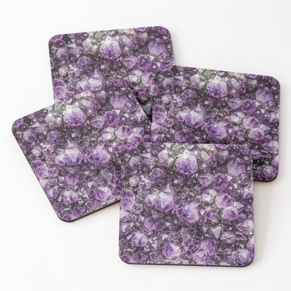 Item preview, Interlocking Hexagonal Amethyst Crystal Geode Pattern designed and sold by Solomon-Ent-144.