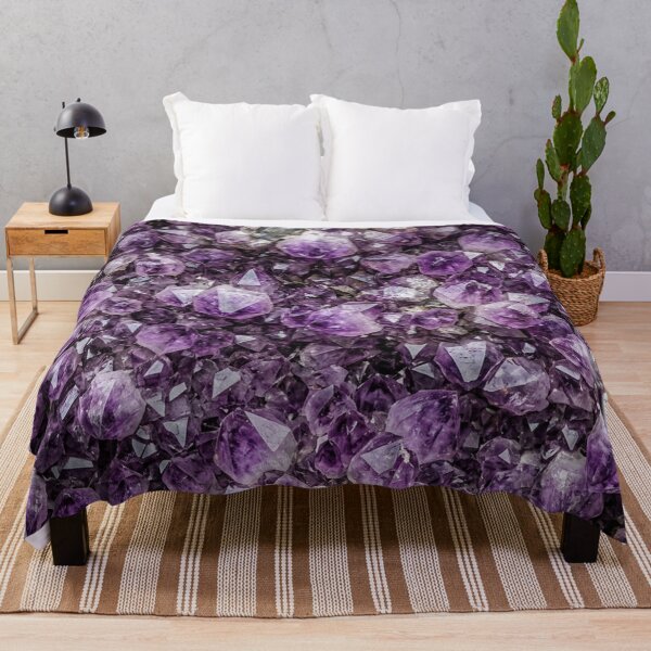 Item preview, Interlocking Hexagonal Amethyst Crystal Geode Pattern designed and sold by Solomon-Ent-144.